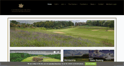 Desktop Screenshot of cavershamgolf.co.uk