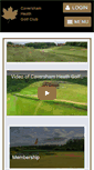 Mobile Screenshot of cavershamgolf.co.uk